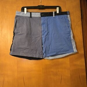 Vineyard Vines Blue Two Tone Chino Shorts Size 36